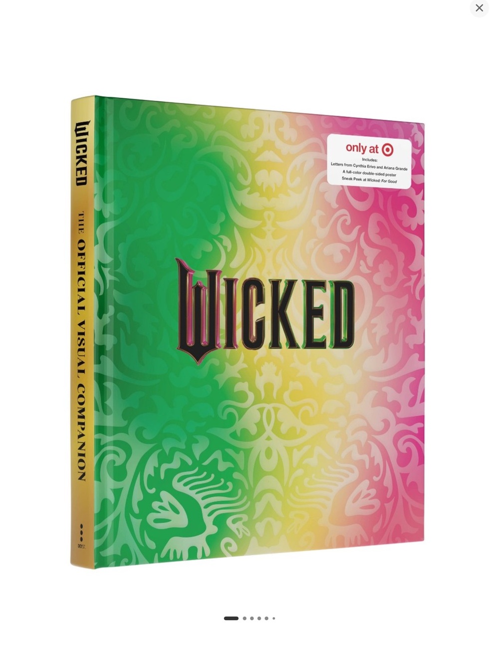 Wicked Official Visual Companion - Green, Yellow & Pink